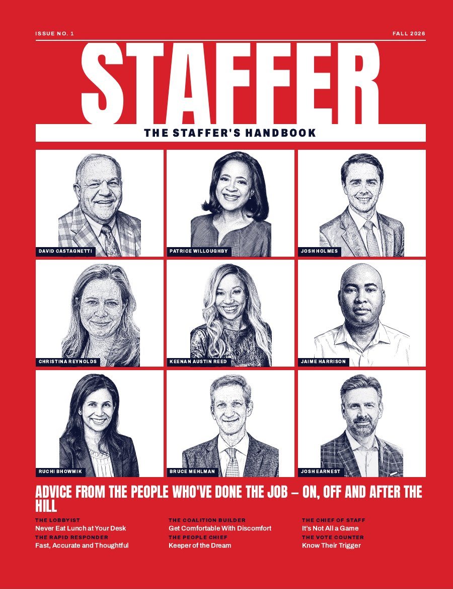 Cover of STAFFER: The Staffer's Handbook, Issue No. 1, Fall 2026